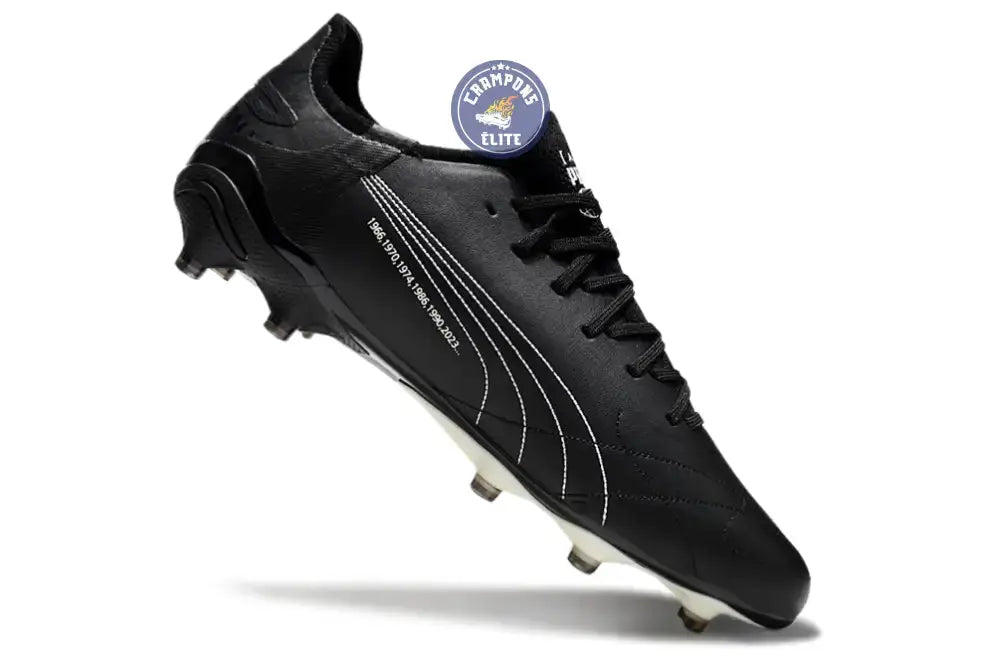 King Ultimate FG/AG Art of Football - Noir/Alpine Snow/Doré/Blanc ÉDITION LIMITÉE