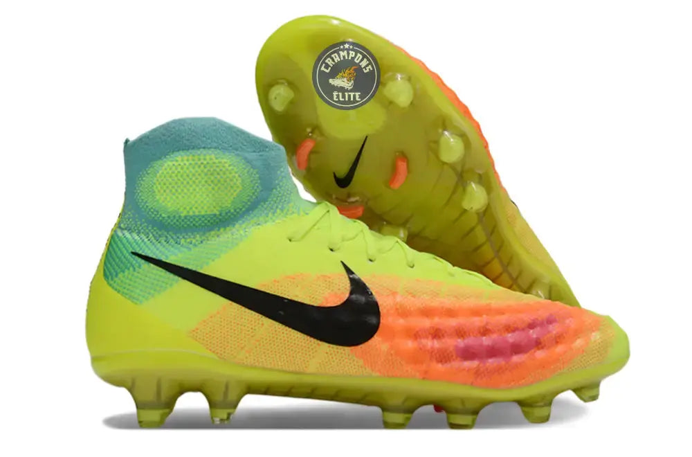 Image of Nike Magista Obra 2 FG - Fluo/Rose/Turquoise