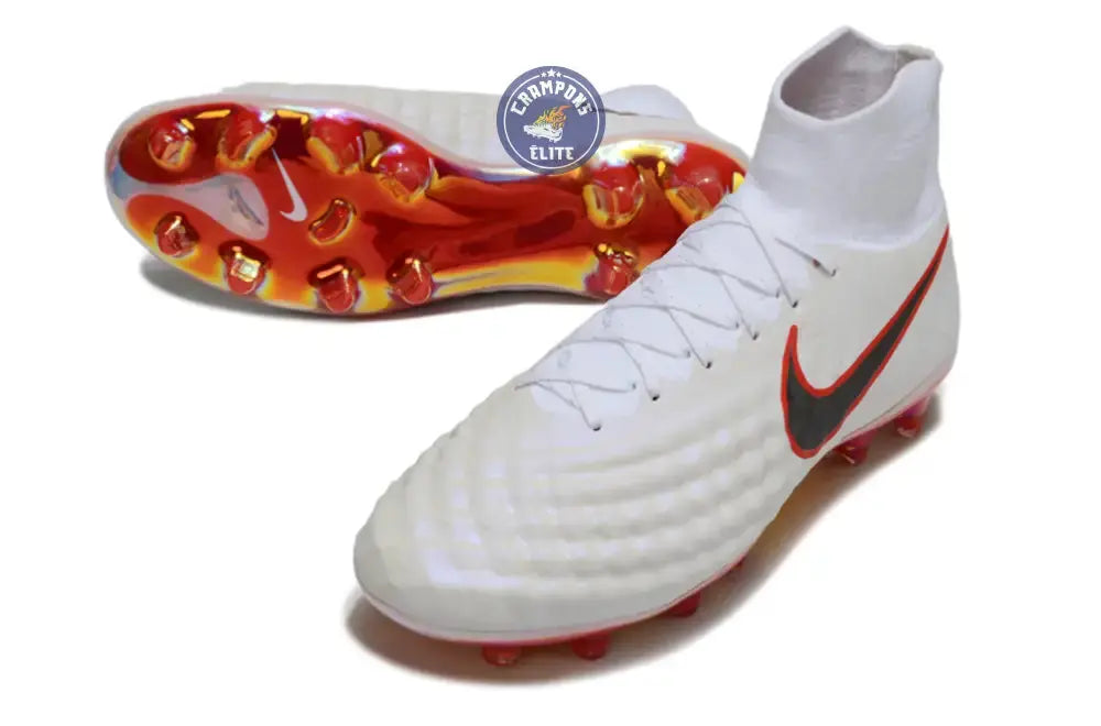 Image of Nike Magista Obra 2 FG Just Do It - Blanc/Rouge Cramoisi ÉDITION LIMITÉE