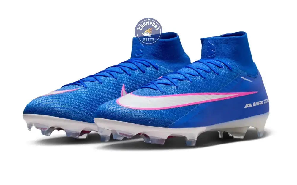 Image of MERCURIAL SUPERFLY 10 ELITE FG - ATTACK PACK - BLEU/ARGENT/ROSE