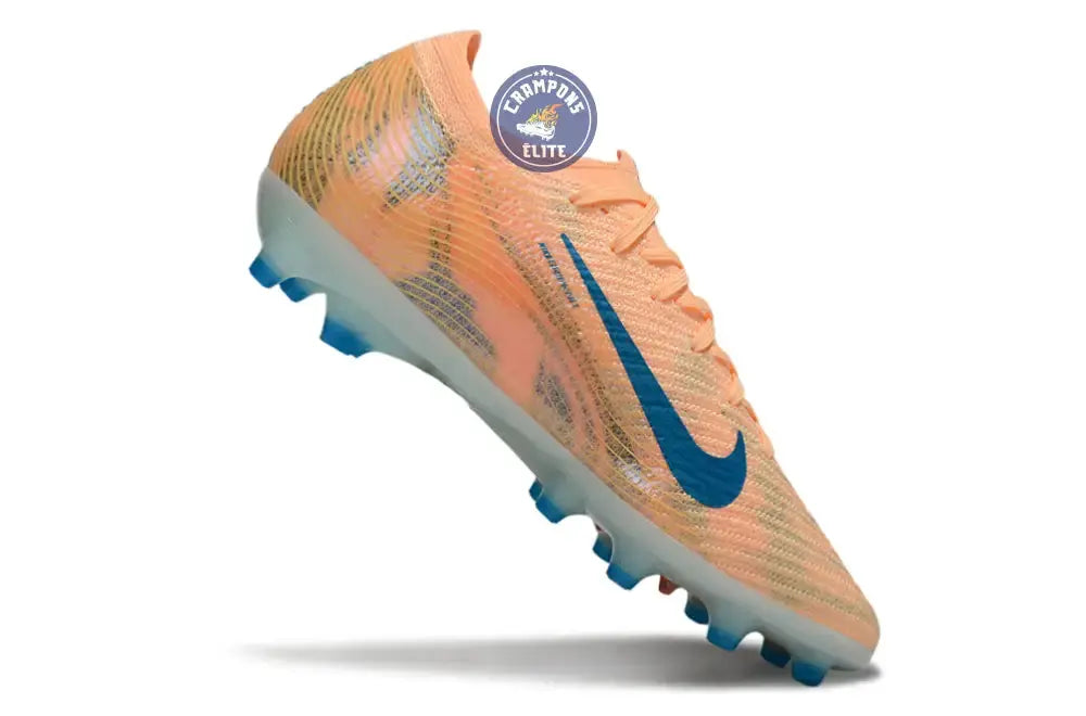 MERCURIAL VAPOR 16 ELITE AG Kylian Mbappe - Orange/Bleu turquoise