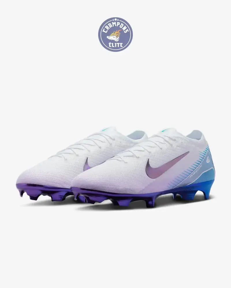 Image of Mercurial Vapor 16 Elite FG Chromatic Pack Blanc/Violet/Bleu