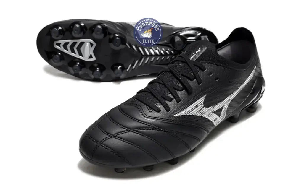 Image of Morelia Neo 4 Beta Elite FG/AG Unlimited Black - Noir/Argent/Noir