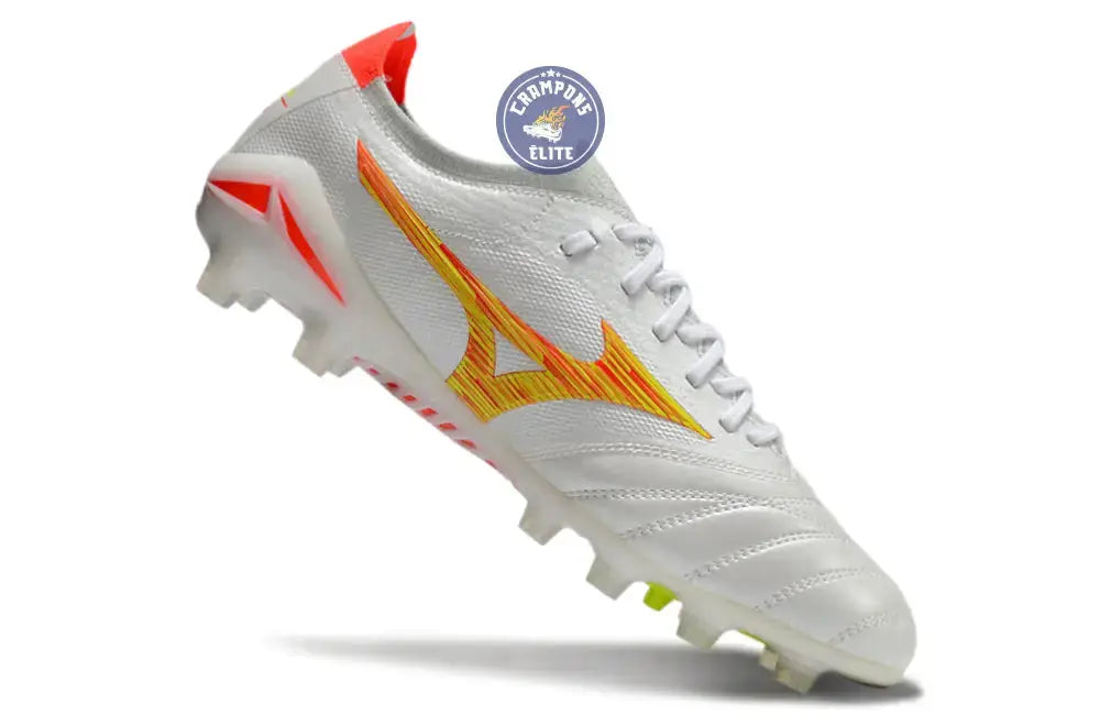 Image of Morelia Neo 4 Elite FG/AG - Blanc/Rouge/Jaune
