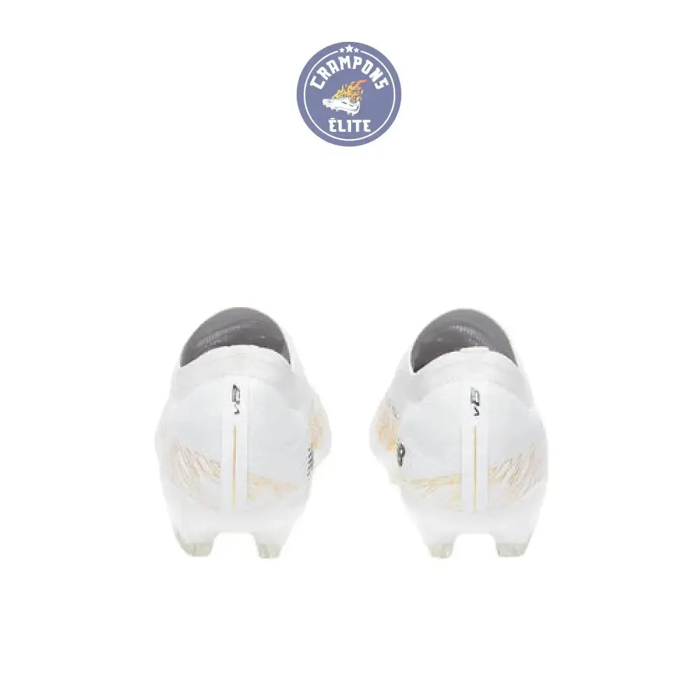Image of New Balance FURON ELITE V8 FG - Blanc/Or Métallique/Noir