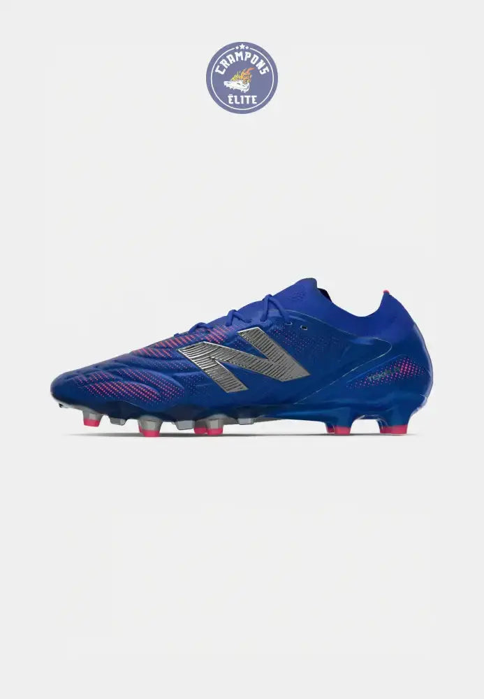 Image of NEW BALANCE TEKELA V5 ELITE LOW CUT FG Cause & effect - Blue Gemstone