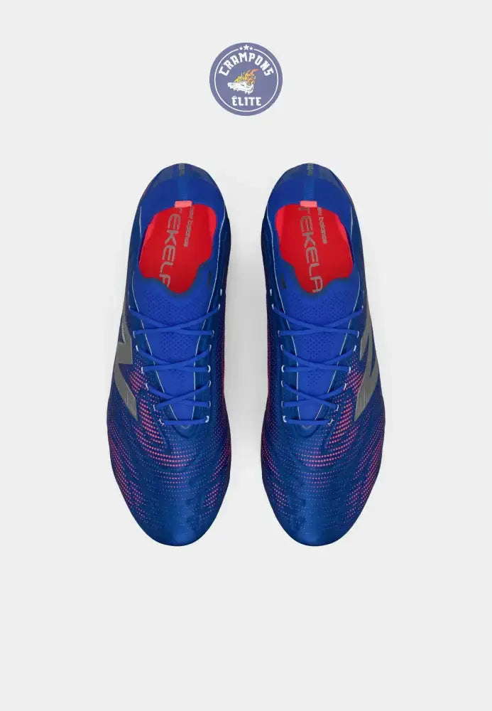 NEW BALANCE TEKELA V5 ELITE LOW CUT FG Cause & effect - Blue Gemstone