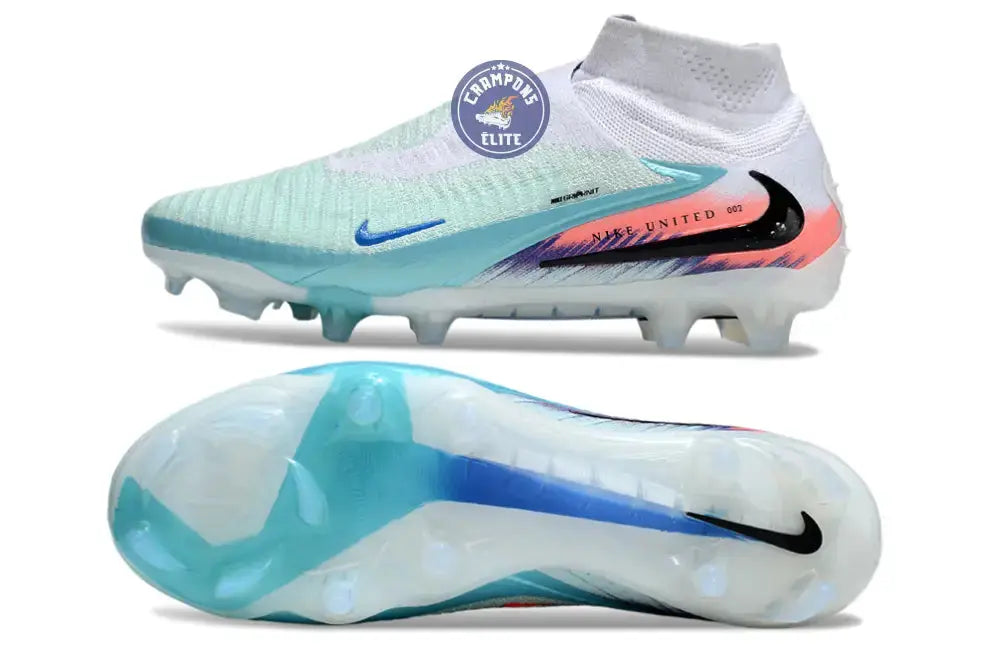 Image of PHANTOM 6 ELITE HIGH CUT UNITED PACK 002 -BLANC/TURQUOISE/VIOLET