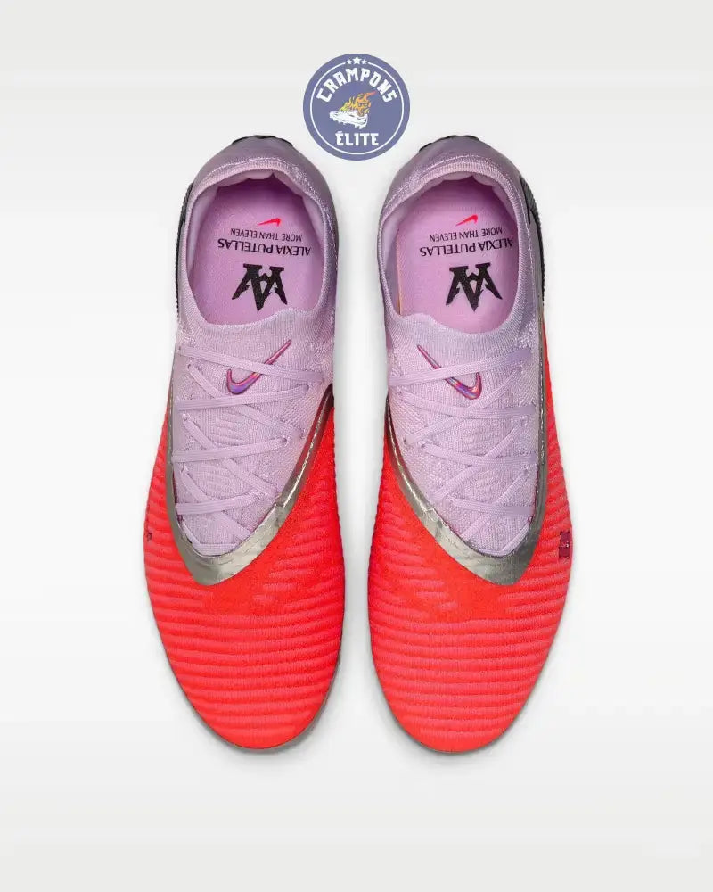 Image of PHANTOM 6 ELITE LOW CUT FG ALEXIA PUTELLAS - ROUGE/GRIS Crampons Elite