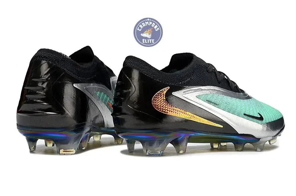 Phantom 6 Elite Low Cut FG - Turquoise/Chrome/Noir ÉDITION LIMITÉE