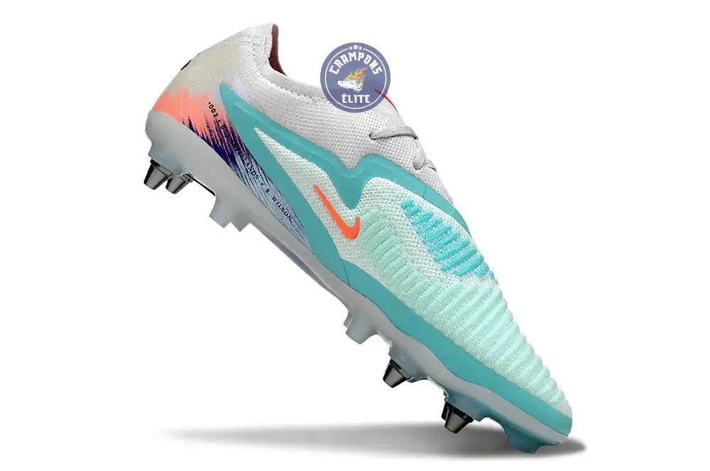 Image of PHANTOM 6 ELITE SG LOW CUT UNITED PACK 002 SG -BLANC/TURQUOISE/VIOLET