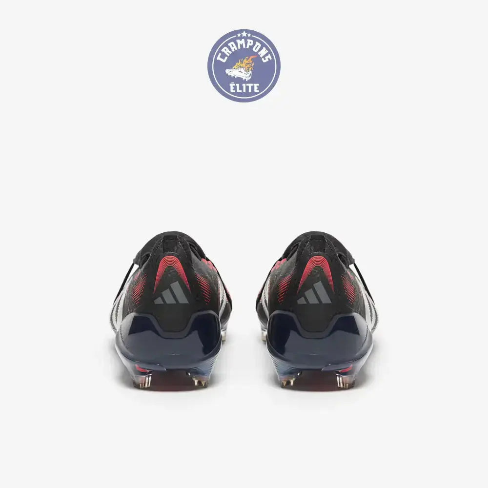 Image of Predator 25 Elite Fold-over Tongue FG Stealth Victory - Noir/Gris/Lucid Red