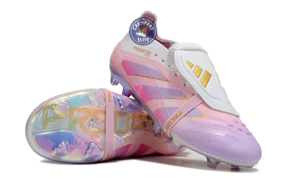 Image of Predator 25 Elite Tongue FG Rose/Blanc/OR