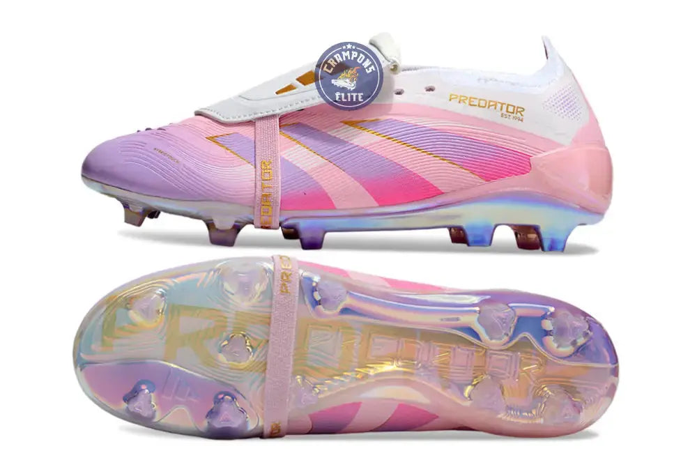 Image of Predator 25 Elite Tongue FG Rose/Blanc/OR