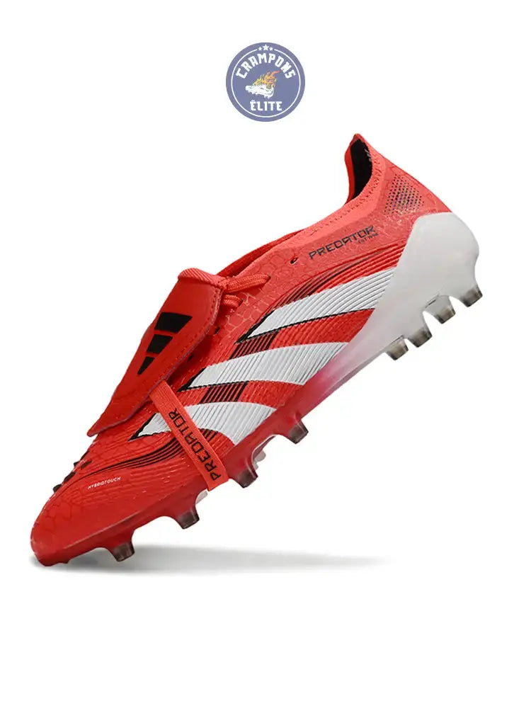 Predator Pro Fold-over Tongue AG Pure Victory - Lucid Red/Blanc/Noir