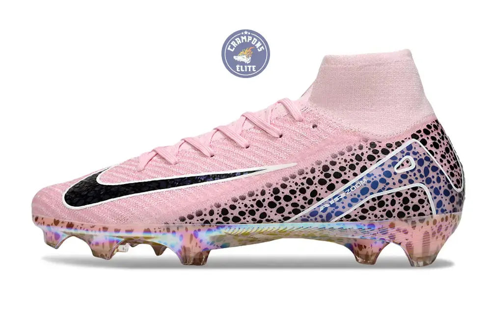 Superfly 10 Nike By You FG - Rose Motif Noir