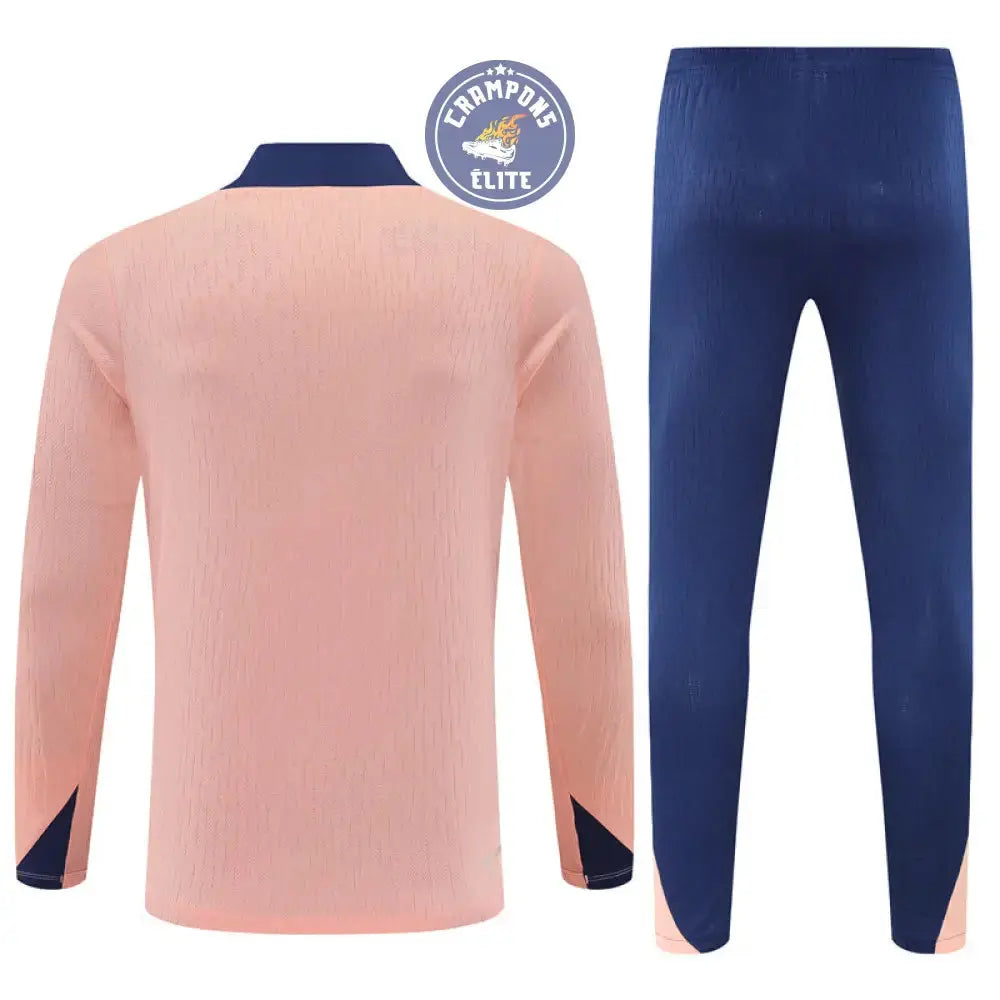 Survêtement d’entraînement demi-zip - Chelsea 2025/2026 - Rose/Bleu Marine