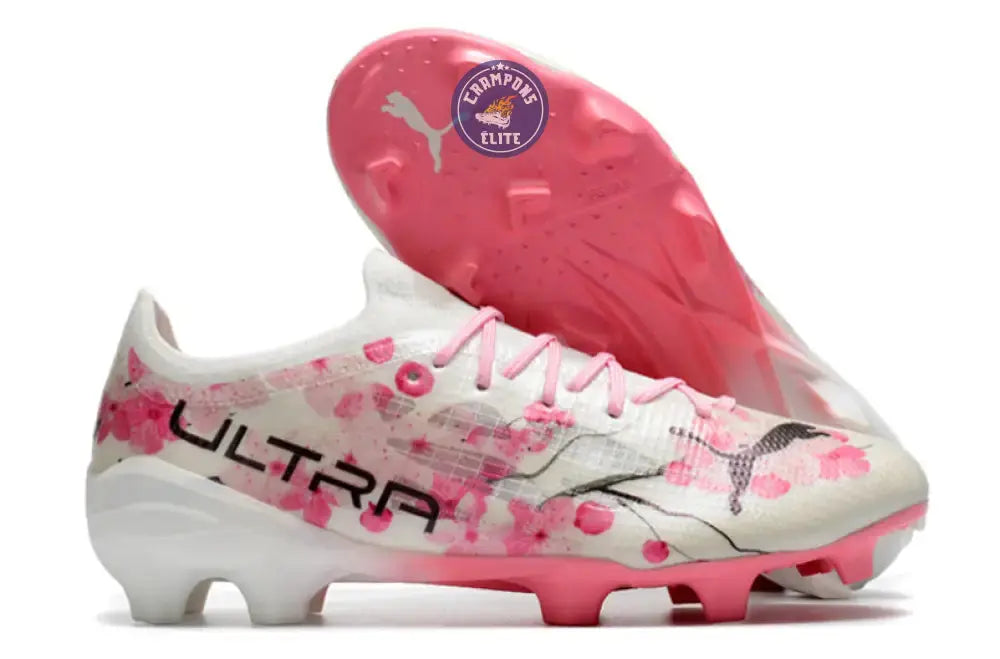 X Unisport Ultra 1.4 FG/AG Sakura - Vit/Svart/Rosa LIMITED EDITION