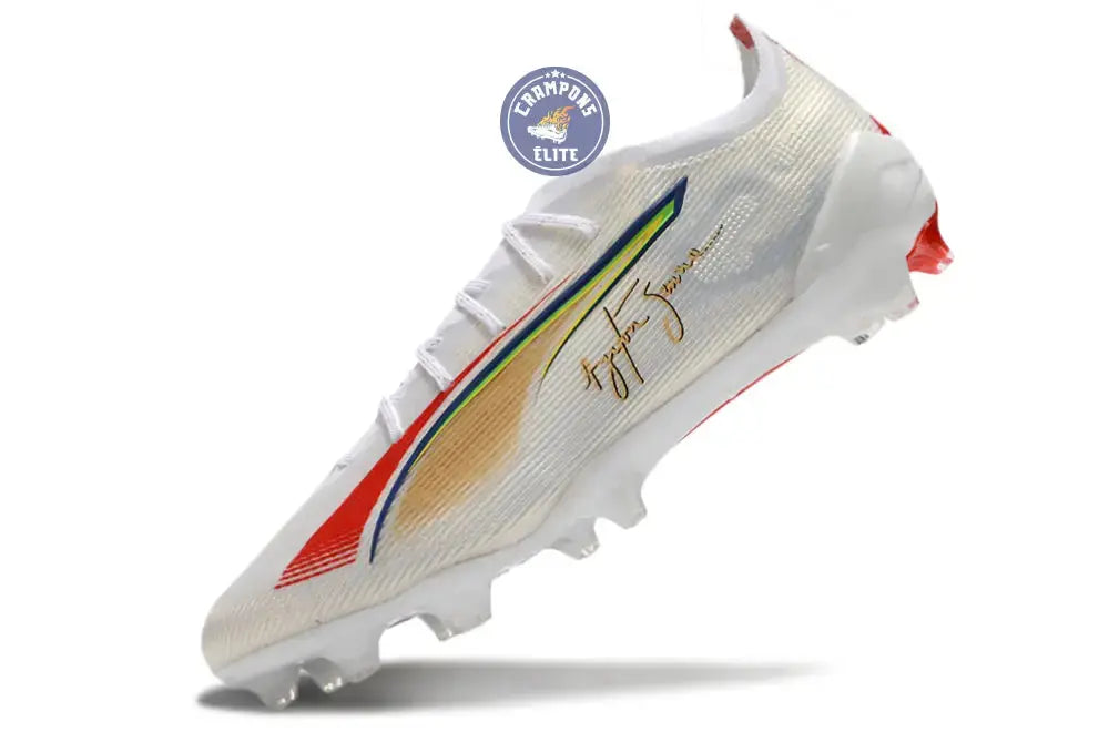 Image of Ultra 5 Ultimate FG Senna - Blanc/Doré/Rouge ÉDITION LIMITÉE