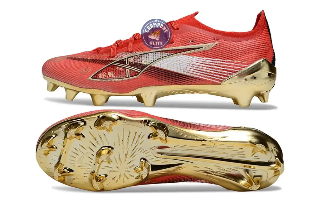 Image of ULTRA 5 ULTIMATE X JAPAN RACETRACK FG/AG - Rouge/Or