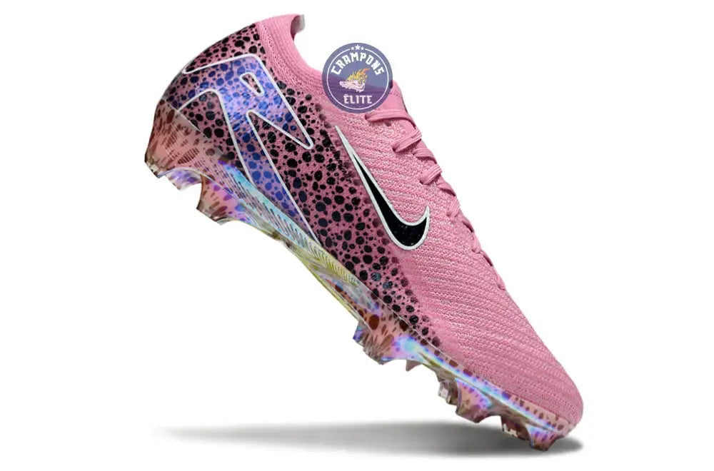 Vapor 16 Nike By You FG - Rose Motif Noir
